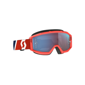Scott Primal motorbril (gespiegeld | rood / blauw)