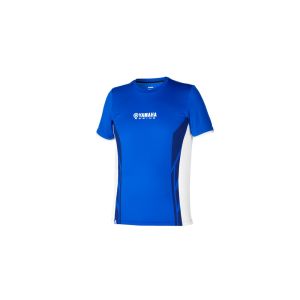 Yamaha Paddock Blauw Performance T-shirt heren (blauw/wit)