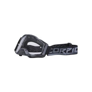Scorpion E21 motorbril (zilver / zwart)