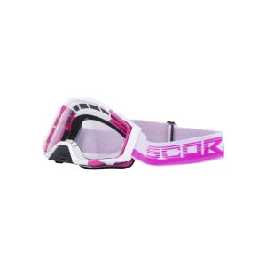 Scorpion E21 motorbril (roze/wit)