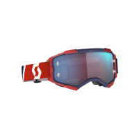 Scott Fury motorbril (gespiegeld | rood / blauw)