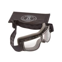 PiWear Nevada CL motorbril (transparant | zwart)