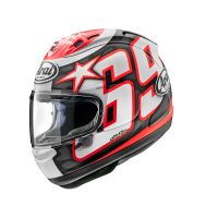 Arai RX-7V Evo Hayden Reset Replica Fullface Helm (zwart / wit / rood)